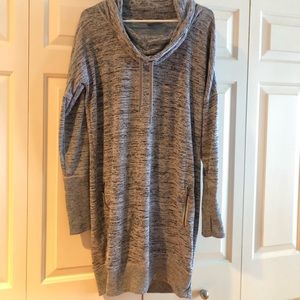 Athleta sweatshirt dress size medium.
